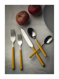 Aterimet & Tarjoiluvälineet|Mepra Fantasia aterinsetti 24 osaa OCHRE