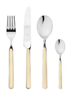 Aterimet & Tarjoiluvälineet|Mepra Fantasia aterinsetti 24 osaa VANILLA