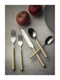 Aterimet & Tarjoiluvälineet|Mepra Fantasia aterinsetti 24 osaa VANILLA