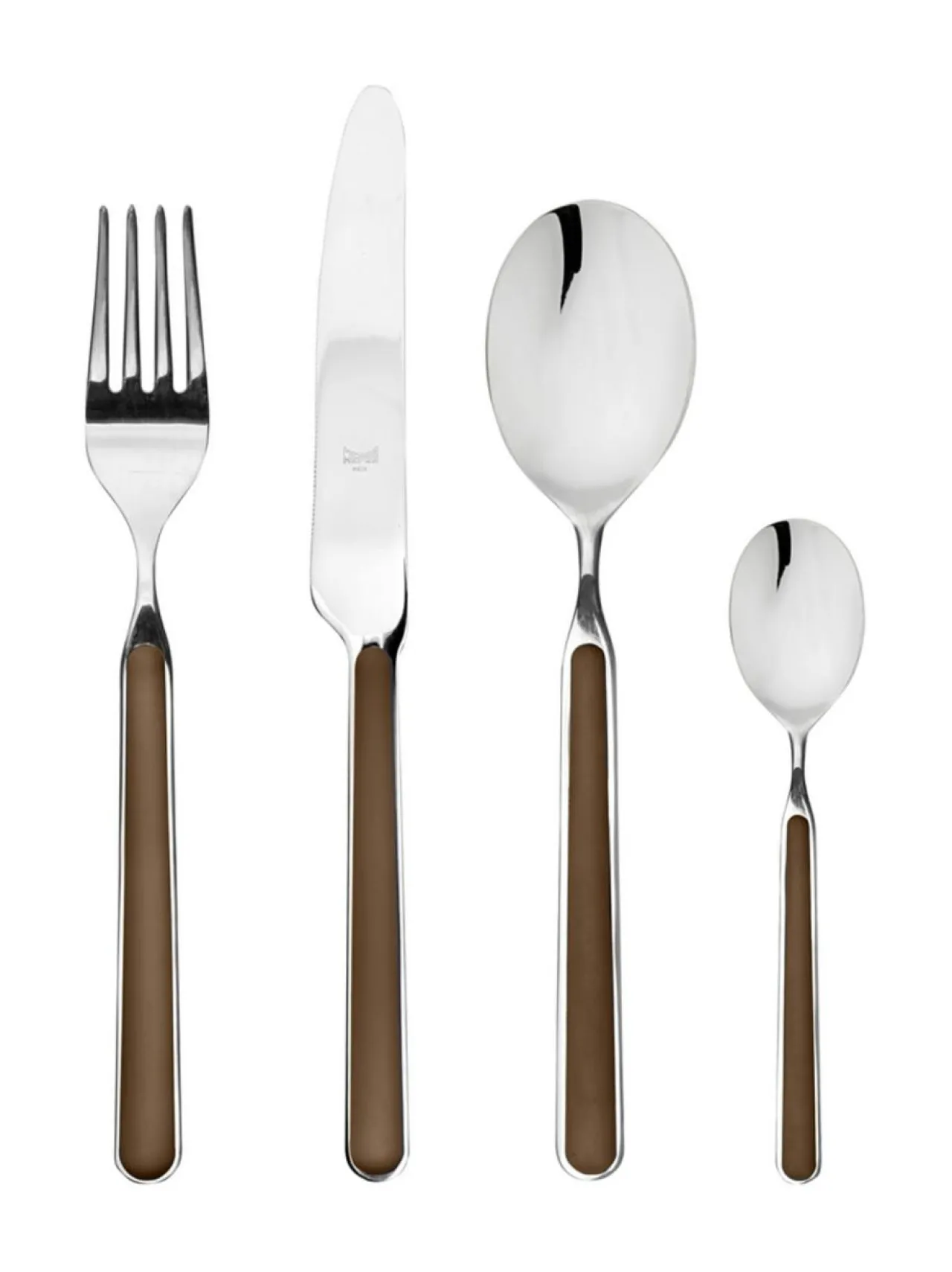 Aterimet & Tarjoiluvälineet|Mepra Fantasia aterinsetti 24 osaa TOBACCO