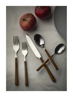 Aterimet & Tarjoiluvälineet|Mepra Fantasia aterinsetti 24 osaa TOBACCO