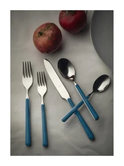 Aterimet & Tarjoiluvälineet|Mepra Fantasia aterinsetti 24 osaa PETROLEUM