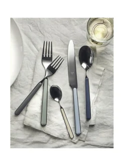 Aterimet & Tarjoiluvälineet|Mepra Fantasia aterinsetti 24 osaa NEW CORAL