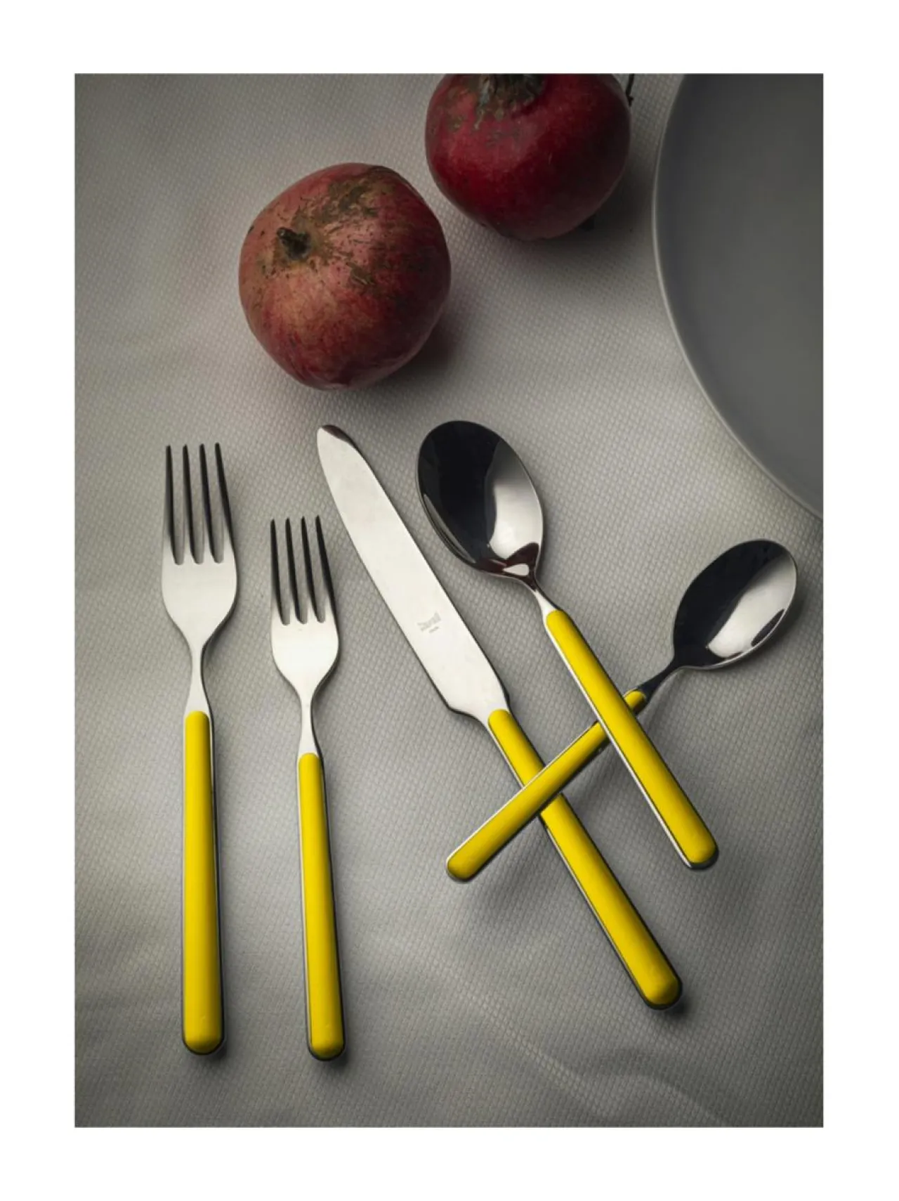 Aterimet & Tarjoiluvälineet|Mepra Fantasia aterinsetti 24 osaa SUNFLOWER