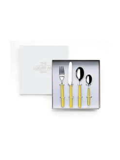 Aterimet & Tarjoiluvälineet|Mepra Fantasia lasten aterinsetti, 4 osaa SUNFLOWER