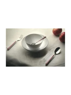 Aterimet & Tarjoiluvälineet|Mepra Fantasia lasten aterinsetti, 4 osaa PALE ROSE