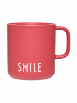 Mukit & Kupit & Asetit|Design Letters Favourite-posliinikuppi 250 ml RED