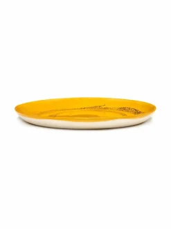 Lautaset & Kulhot|Serax Feast Sunny Swirl Dots -lautanen ⌀ 22,5 cm MULTICO