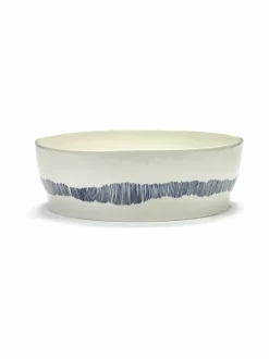 Tarjoiluastiat|Serax Feast Swirl Stripes -kulho ⌀ 28.5 cm MULTICO