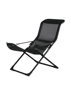 Puutarhakalusteet & Pehmusteet|FIAM Fiesta kansituoli, Tone-on-tone MUSTA