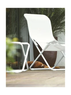 Puutarhakalusteet & Pehmusteet|FIAM Fiesta kansituoli, Tone-on-tone VALKOINEN