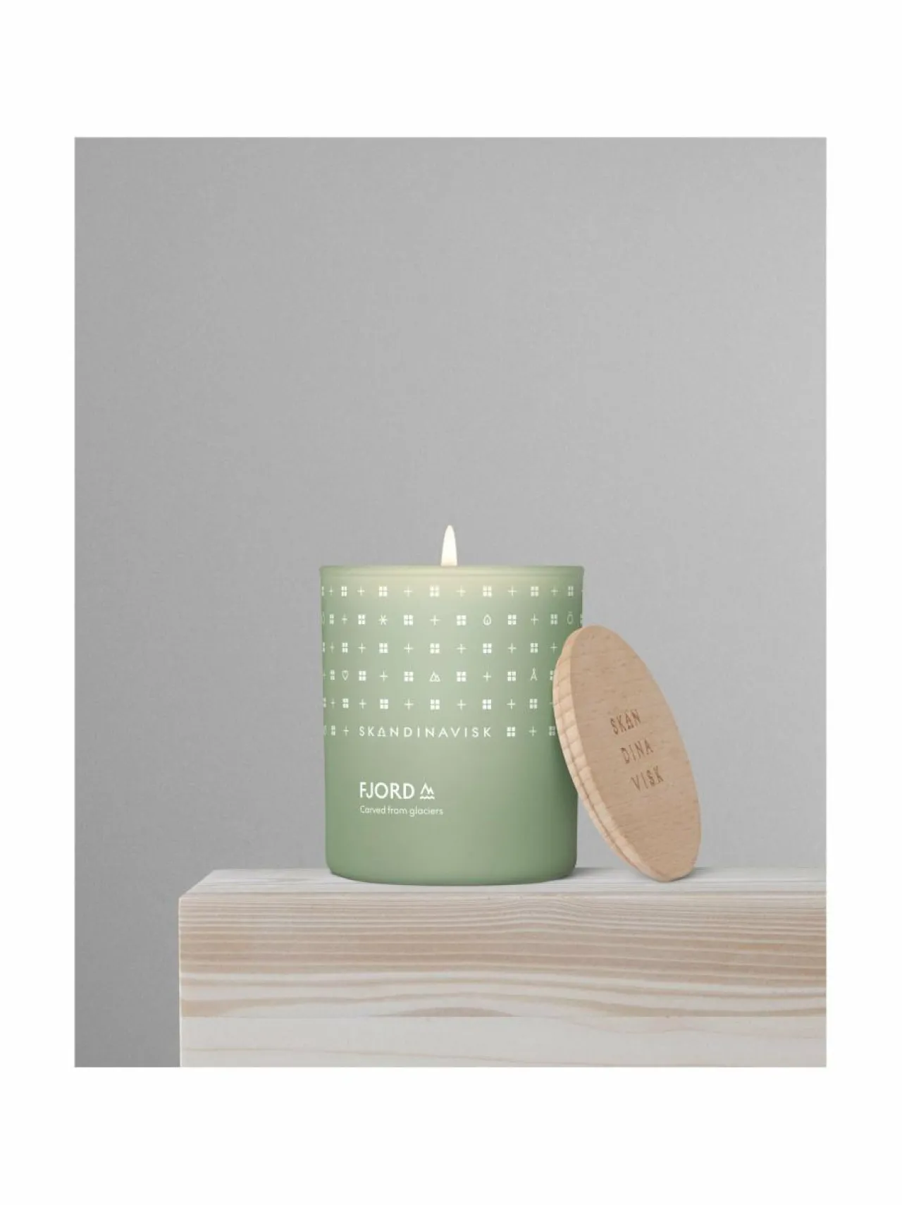 Kynttilät & Lyhdyt|Skandinavisk FJORD-tuoksukynttilä 200 g FJORD GREEN