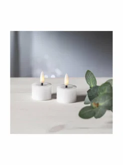 Jouluvalot|Star Trading Flamme Flow LED -kynttilä 4 x 4 x 5 cm VALKOINEN