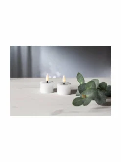 Jouluvalot|Star Trading Flamme Flow LED -kynttilä 4 x 4 x 5 cm VALKOINEN