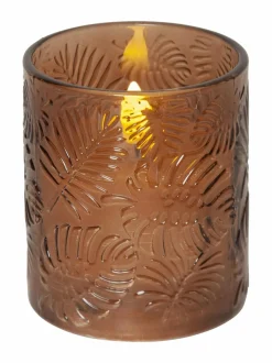 Jouluvalot|Star Trading Flamme Leaf LED -kynttilä 8,5 x 8,5 x 10 cm RUSKEA