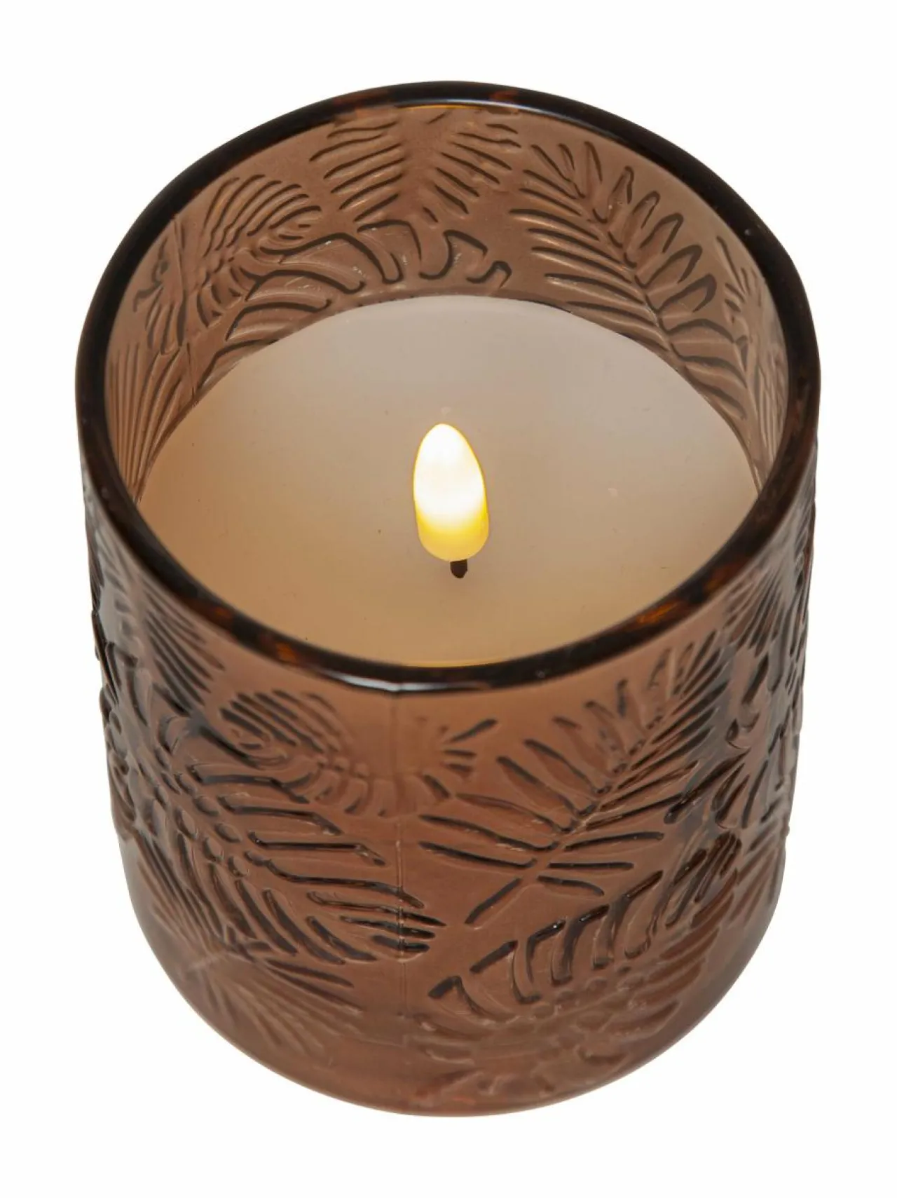 Jouluvalot|Star Trading Flamme Leaf LED -kynttilä 8,5 x 8,5 x 10 cm RUSKEA