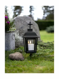 Jouluvalot|Star Trading Flamme Paula LED -kynttilä 6,1 x 6,1 x 10 cm VALKOINEN