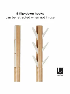 Naulakot & Koukut|Umbra Flapper-naulakko VALKOINEN