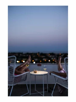 Pöytävalaisimet|Foscarini Fleur -pöytävalaisin BURGUNDY