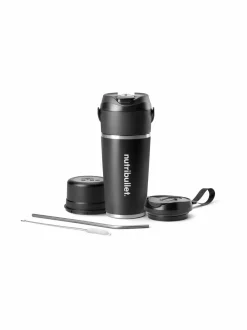 Vatkaimet & Sekoittimet|Nutribullet Flip-kannettava tehosekoitin BLACK