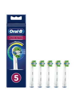 Hampaidenhoito|Oral-B FlossAction CleanMaximiser -vaihtoharjat 5 kpl WHITE