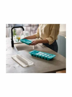 Grillit & Grillitarvikkeet|Joseph Joseph Flow Easy-Fill -jääpalamuotti BLUE