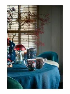 Mukit & Kupit & Asetit|PIP Studio Flower s XL -posliinimuki 450 ml BLUE