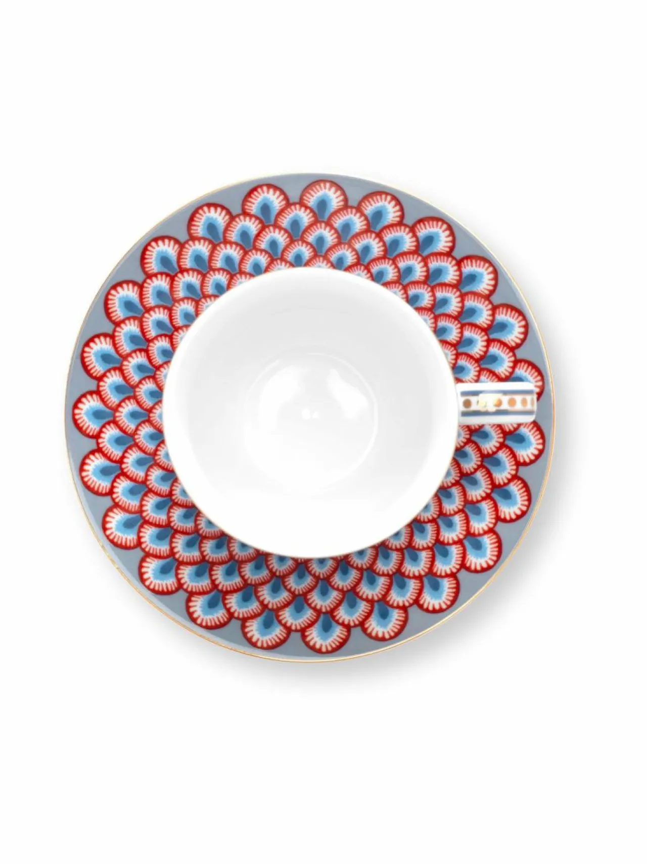 Mukit & Kupit & Asetit|PIP Studio Flower Festival -espressosetti BLUE