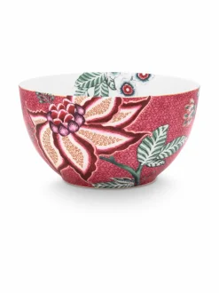 Lautaset & Kulhot|PIP Studio Flower Festival -kulho DARK PINK