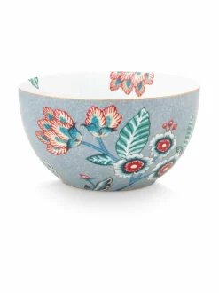 Lautaset & Kulhot|PIP Studio Flower Festival -kulho 12 cm BLUE