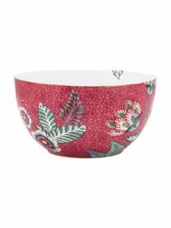 Lautaset & Kulhot|PIP Studio Flower Festival -kulho 12 cm DARK PINK