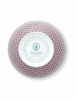 Lautaset & Kulhot|PIP Studio Flower Festival Scallop -kulho 18 cm BLUE