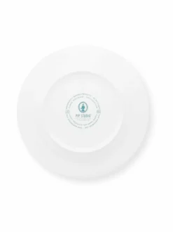 Lautaset & Kulhot|PIP Studio Flower Festival Scallop -lautanen 26,5 cm BLUE