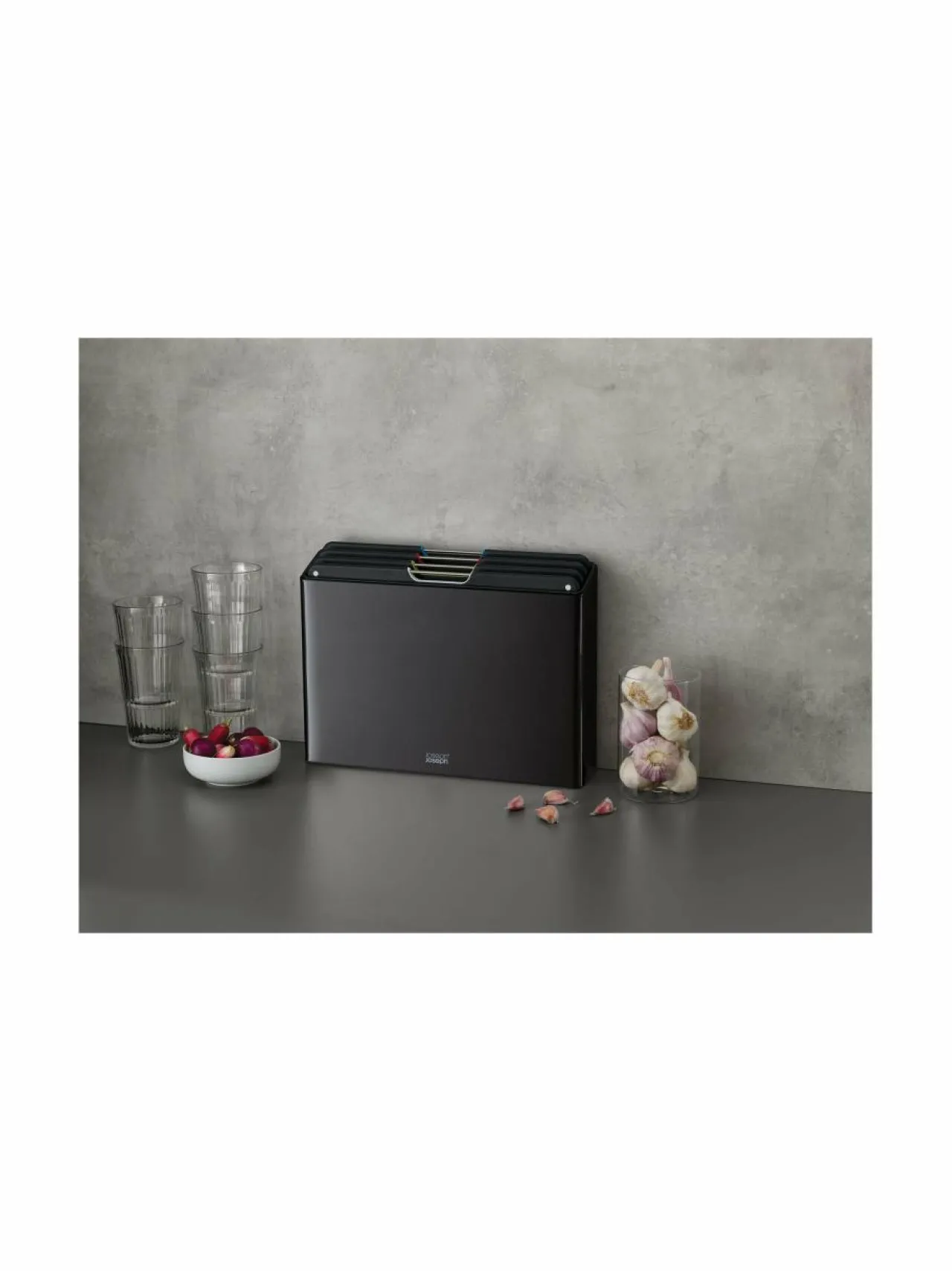 Keittiötarvikkeet|Joseph Joseph Folio™-leikkuulautasetti BLACK