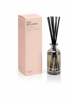 Huonetuoksut & Tuoksukynttilät|Max Benjamin French Linen Water Luxury -diffuuseri 150 ml LIGHT PINK