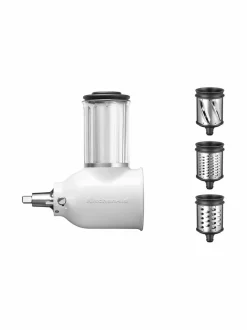 Yleis- & Monitoimikoneet|KitchenAid Fresh Prep -leikkuri-/raastinlisälaite 5KSMVSA VALKOINEN