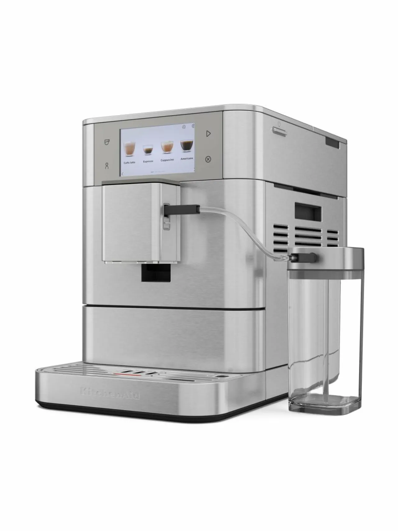 Kahvin- & Vedenkeittimet|KitchenAid Full Auto Espresso KF8 -täysautomaattinen espressokone STAINLESS STEEL