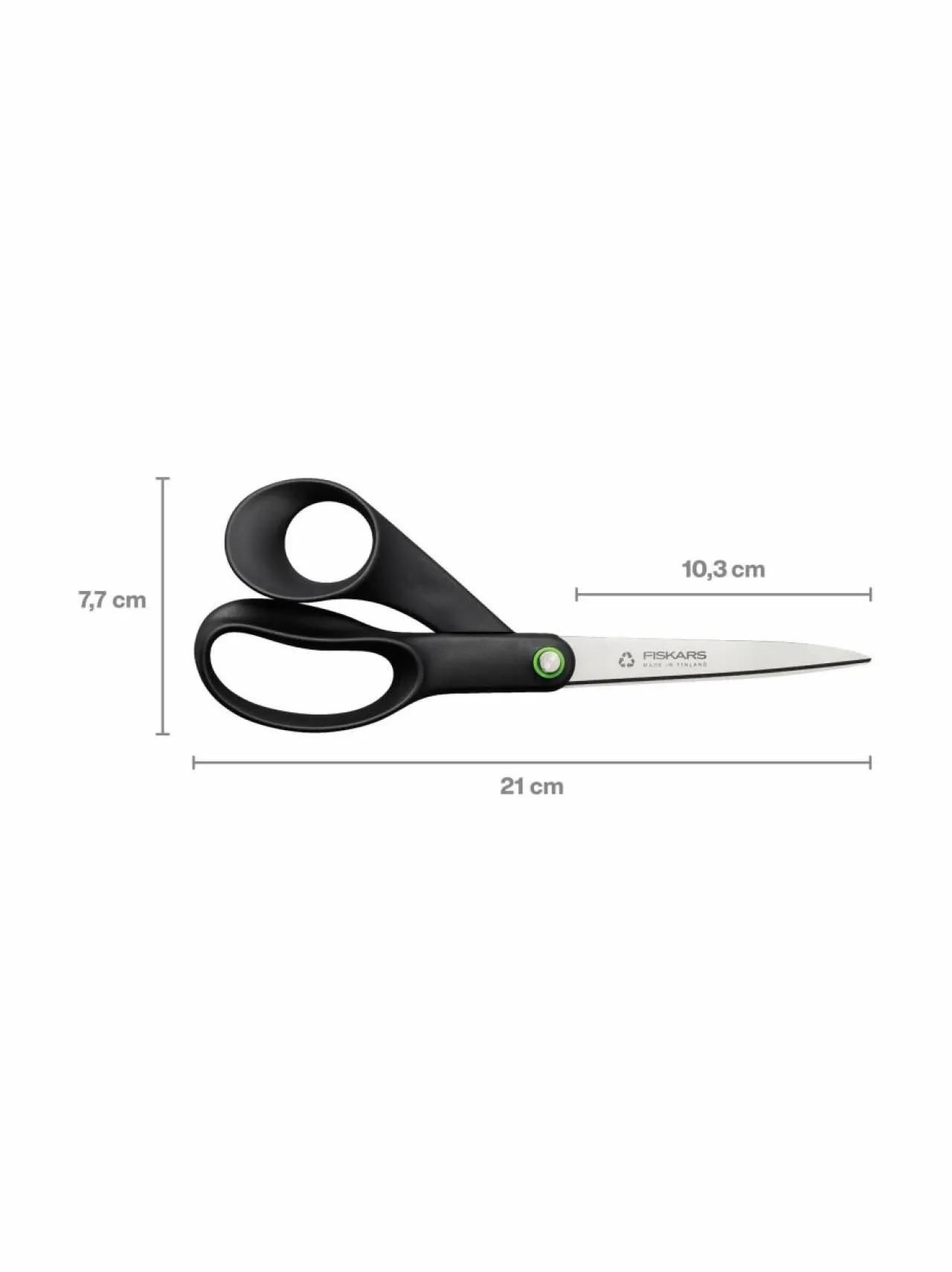 Keittiötarvikkeet|Fiskars Functional Form -yleissakset 21 cm BLACK