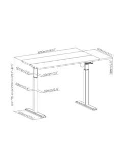 Työpöydät|ErgoFinland GetUpDesk Elite sähkösäädettävä työpöytä