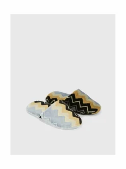 Kylpyhuonetekstiilit|Missoni Home Giacomo-tohvelit 160 BROWN MULTICOLOR