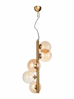 Kattovalaisimet|Design by Grönlund Glasgow 5 Vertical -kattovalaisin GOLD