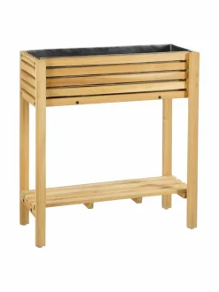 Ruukut & Istutusastiat|Mica Glenwood Planter- korkea istutusteline 70 x 30 x 75 cm BROWN