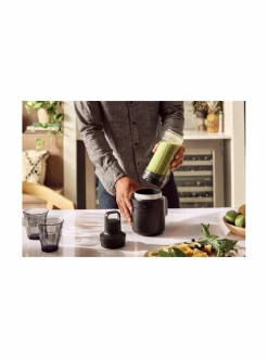 Vatkaimet & Sekoittimet|KitchenAid Go- johdoton kannettava tehosekoitin akulla BLACK MATTE