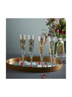 Lasit|Ritzenhoff Goldnacht-samppanjalasi BALCK GOLD