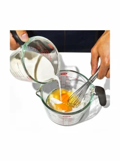 Keittiötarvikkeet|OXO Good Grips 4 -lasinen mitta-astia 1L CLEAR, BLACK, RED