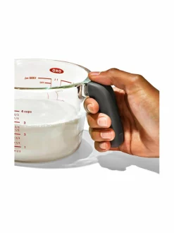 Keittiötarvikkeet|OXO Good Grips 4 -lasinen mitta-astia 1L CLEAR, BLACK, RED