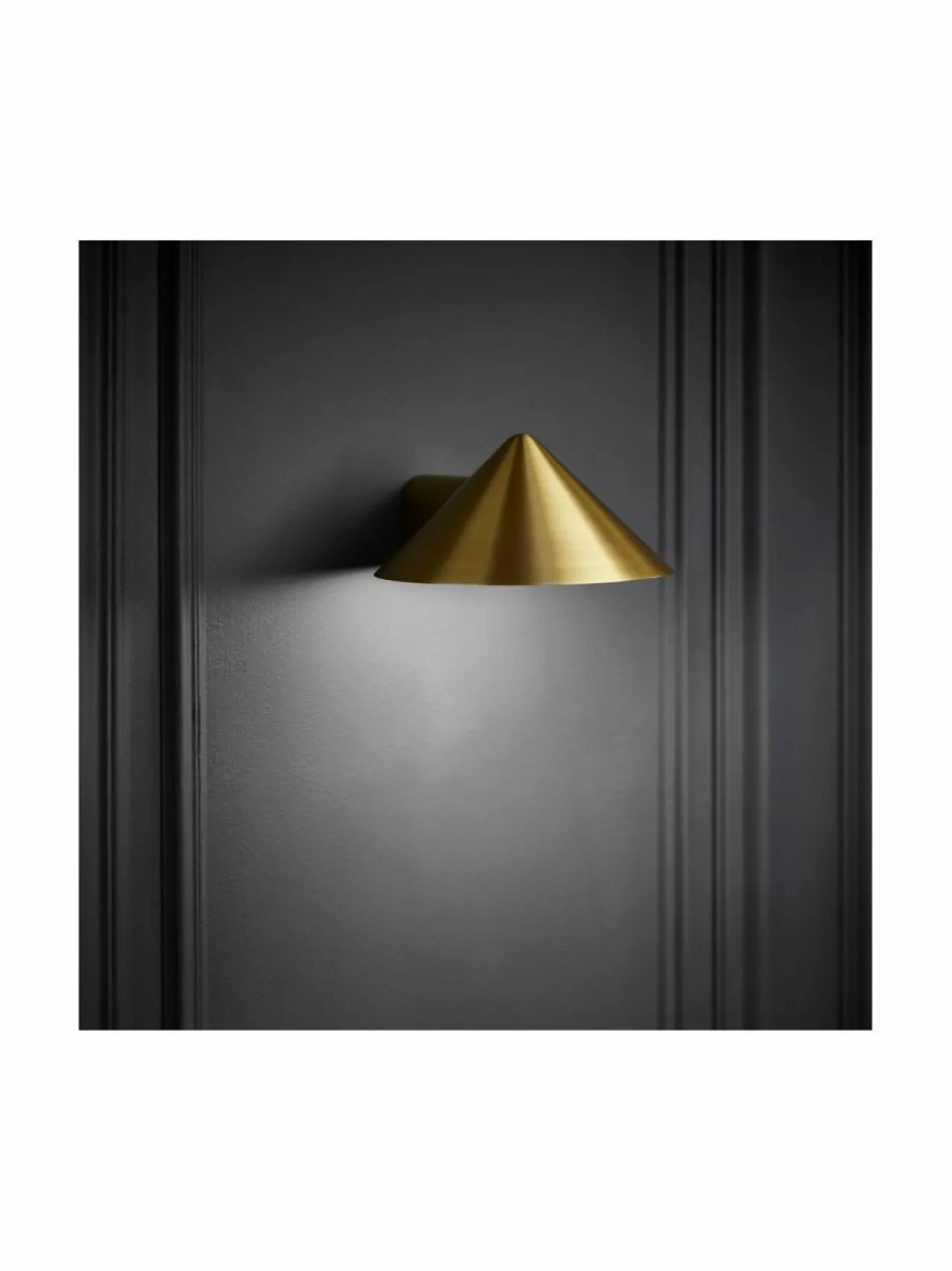 Seinävalaisimet|Frandsen Grasp-seinävalaisin SOLID BRASS