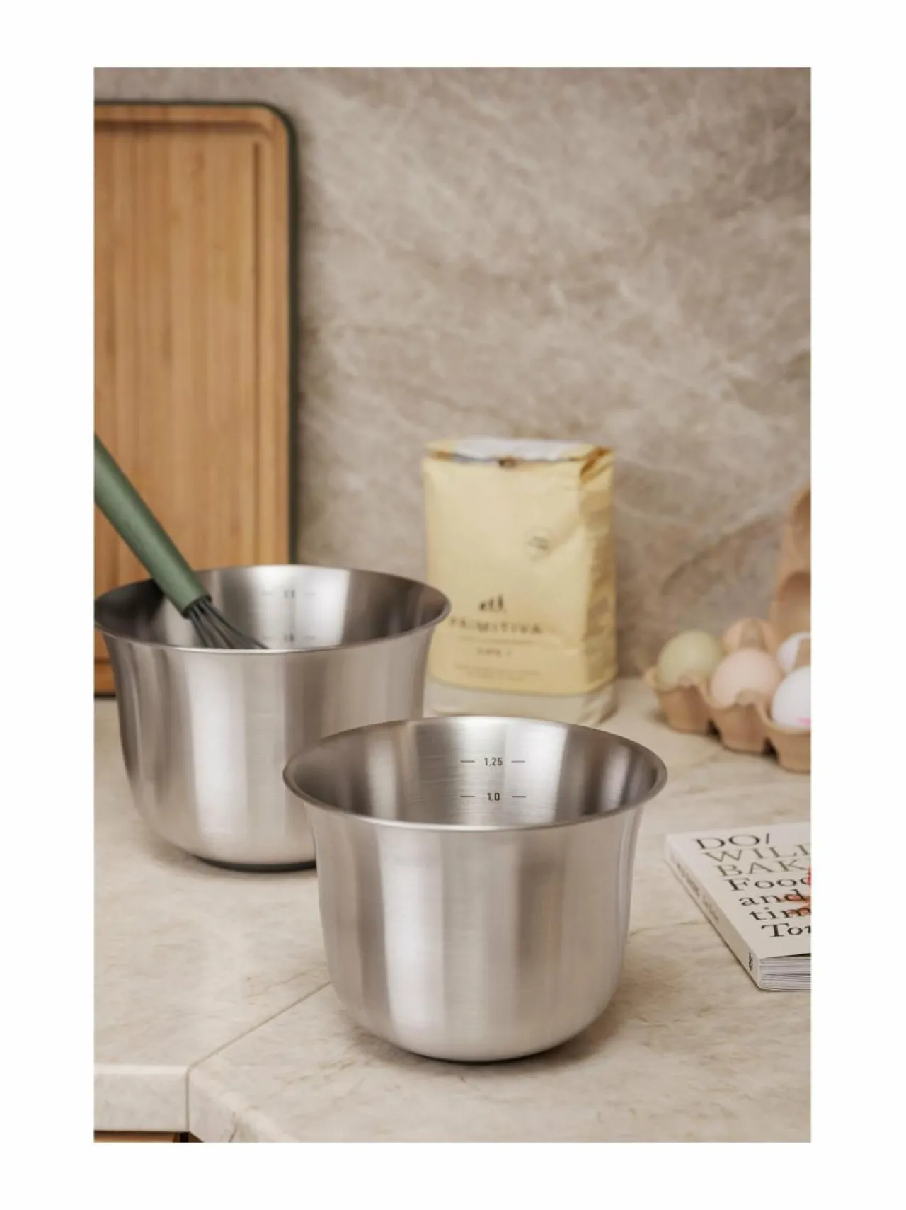 Leivonta|Eva Solo Green Tools Mixing -kulho 3.3 l BRUSHED STEEL