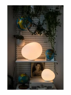 Pöytävalaisimet|Foscarini Gregg Table Piccola -pöytävalaisin 13 x 11 x 11 cm WHITE