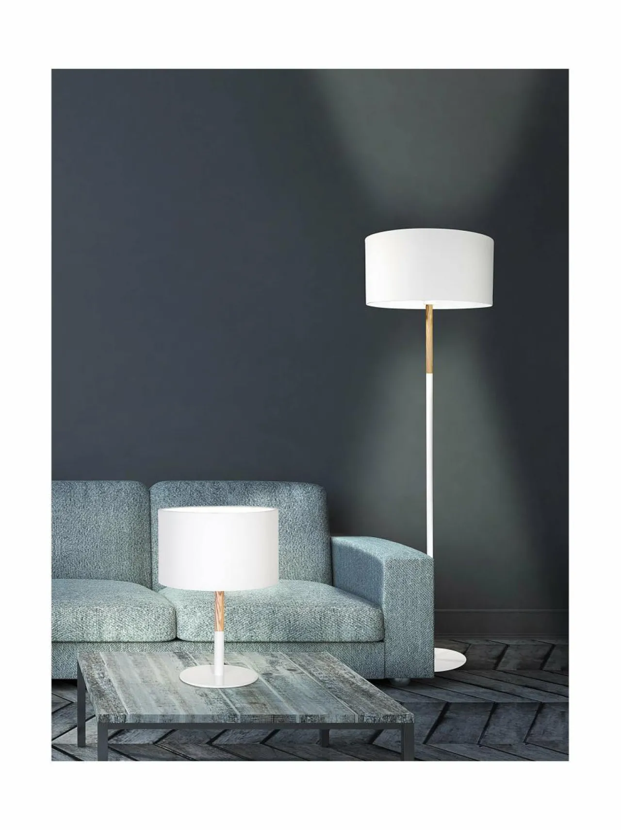 Lattiavalaisimet|Design by Grönlund Haag-lattiavalaisin WHITE